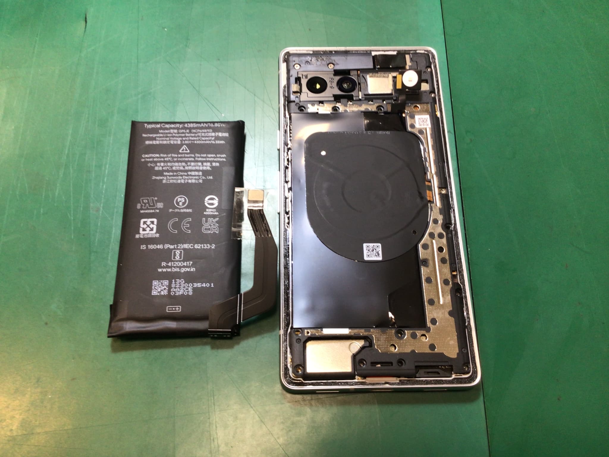 ふじみ野市、川越市、所沢市でGoogle Pixel 7aのバッテリー交換ならスマホ修理工房イオン大井店にお任せください！